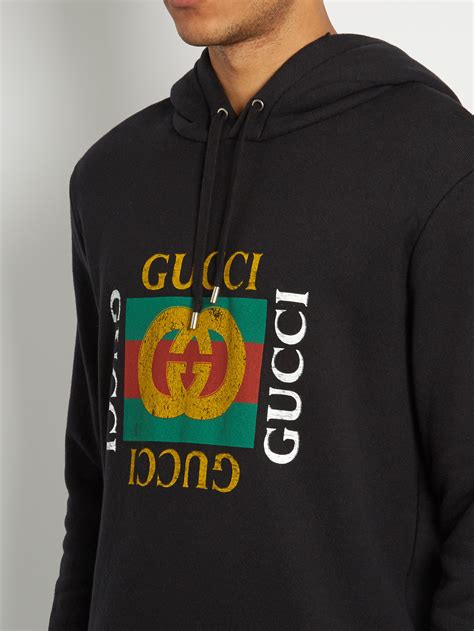 gucci mens sweats|gucci sweater hoodie men's.